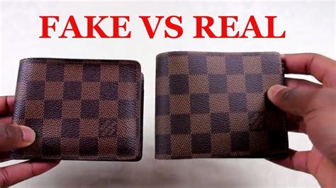 louis vuitton leather vs fake|faux louis vuitton wallet.